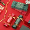 50 Packs Christmas Cracker Kit No Snap Xmas Party Table Favors Snowflake Reindeer DIY Christmas Party Cracker Candy Boxes for Holiday Dinner Decoration Gift (Snowflake) view 2