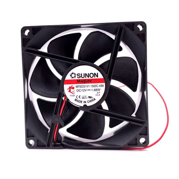 MF92251V1-1000C-A99 Fan MF92251V1-1000C-A99 12V 1.68W 929225mm 2-pin Cooling Fan