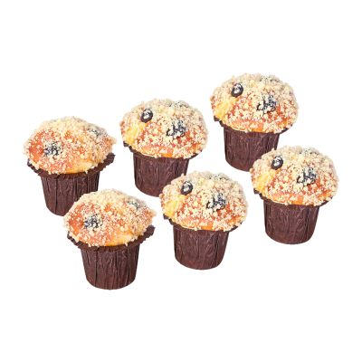 6Pcs Fake Cupcake Model Realistic Cake