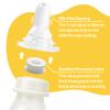 Pigeon Baby Cleft Palate Bottle with 2 Nipples, 8.11 Oz, Please Use It Under The Guidance of a Pediatrician view 3