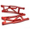 TREAL Aluminum 7075 Rear Suspension Arms Left and Right Arms 9533 & 9534 Compatible with Sledge #95076-4 (Red) view 1