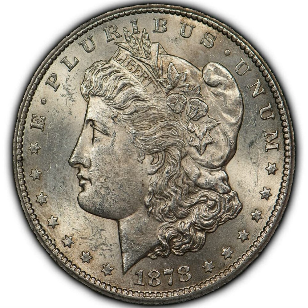 Rare 1878cc American US United States Morgan Dollar Antique Restrike Cool Coin. Explore Now!