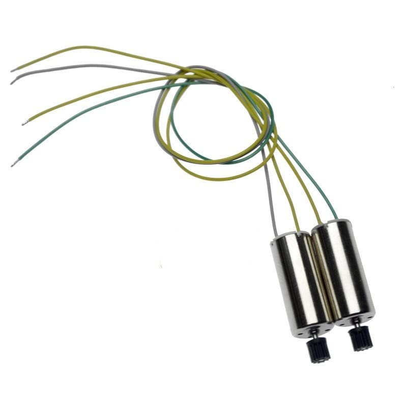 Drone Accessories S167 S166 RC Drone SP500 Spare Parts Kit Propellers Blades Protection Frame CSJ S167 GPS Quadcopter Arms Motor Gear Shaft Screws Replaceable (Color : 2pcs 7.4V Motor)