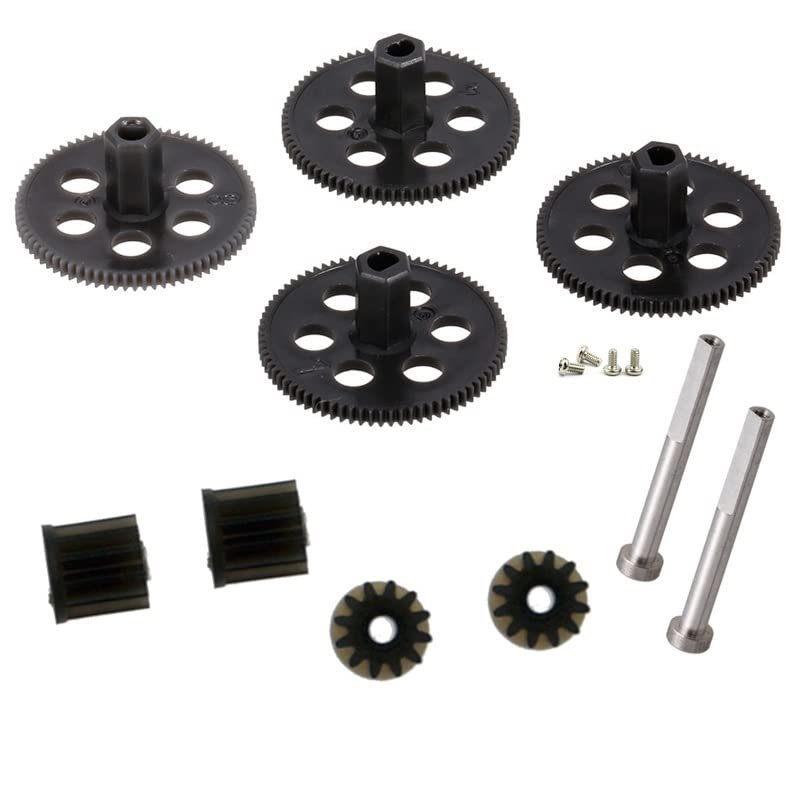 Drone Accessories S167 S166 RC Drone SP500 Spare Parts Kit Propellers Blades Protection Frame CSJ S167 GPS Quadcopter Arms Motor Gear Shaft Screws Replaceable (Color : Gears)