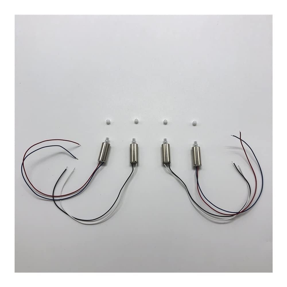 KEYESMINER Drone Accessories for 4DRC V13 Vicky Mini Rc Drone Spare Parts 4k HD Camera Motor Engines Gears Replaceable (Color : White)