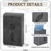 Coume PU Leather Tarot Cards Case Moon Design Playing Cards Holder Tarot Deck Protective Case for Most Standard Size Playing Gothic Oracle(Sun Style) view 2