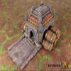 Dwarf Settlement Brewery by Makers Anvil, 3D Printed Tabletop RPG Scenery and Wargame Terrain 28mm Miniatures view 2