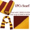 CHRIMISS Wizard Costume Accessories Set Novelty Scarf Wizard Wand Glasses with Round Frame No Lenses Tattoos for Kids Birthday Party Cosplay Costume Accessories Halloween Party view 3
