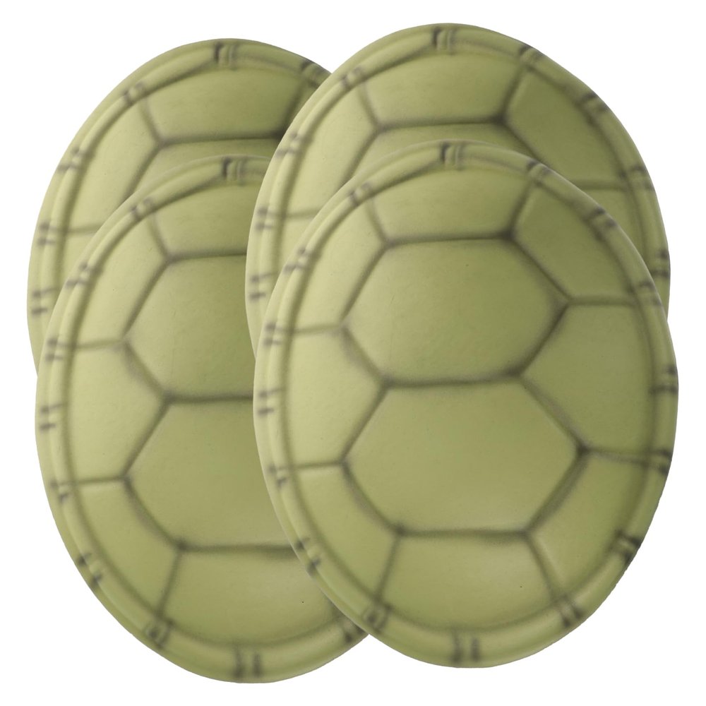 Toyvian Halloween Turtle Shell Costumes, Turtle Shell EVA Costume s Toys Halloween Cosplay Props Backpack for Kids Party 4Pcs