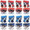 TiopLior Party Favors Compatible with Nerf Party, 8 Sets Gun Parties Favors for Birthday Pack Included Mini Foam Pistols, 160 Foam Bullets, Safety Glasses, Wrist Belt Band, Face Masks view 1