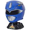 Power Rangers Lightning Collection Mighty Morphin Blue Ranger Premium Collector Helmet Full-Scale for Display, Roleplay, Cosplay, Multicolor view 1