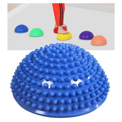 1 PCS Colorful Kids Balance Stepping Stone Set, Balance Coordination/Obstacle Course/Sensory Integration Training Toy (Color : Blue, Size : 4PCS)