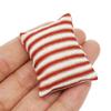 Odoria 1/12 Miniature Chair Armchair Dollhouse Furniture Accessories, Stripes view 3