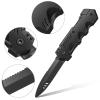 ZJoey 9 Pack Retractable Fake Knife Retractable Knife Halloween Props Fake Plastic Blades for Halloween April Fool's Party(9 Pcs Style A) view 2