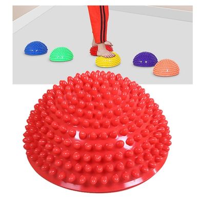 1 PCS Colorful Kids Balance Stepping Stone Set, Balance Coordination/Obstacle Course/Sensory Integration Training Toy (Color : Red, Size : 5PCS)