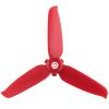 DJI FPV Drone 5328 Propellers 3-Blades Props Low Noise Quick-Release Upgrade Replacement Accessories (8pcs - 4CW 4CCW, Red) view 3