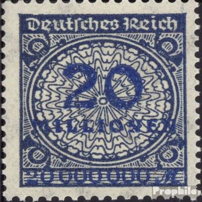 German Empire 319A B unmounted Mint/Never hinged ** MNH 1923 Hyperinflation (Stamps for Collectors)