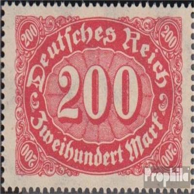 German Empire 248I Tested, S of DeutScheS with Hooks (Field 44) unmounted Mint/Never hinged ** MNH 1922 Numbers Supplementary-Values (Stamps for Collectors)