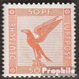 German Empire 381 unmounted Mint/Never hinged ** MNH 1926 Airmail (Stamps for Collectors) Birds