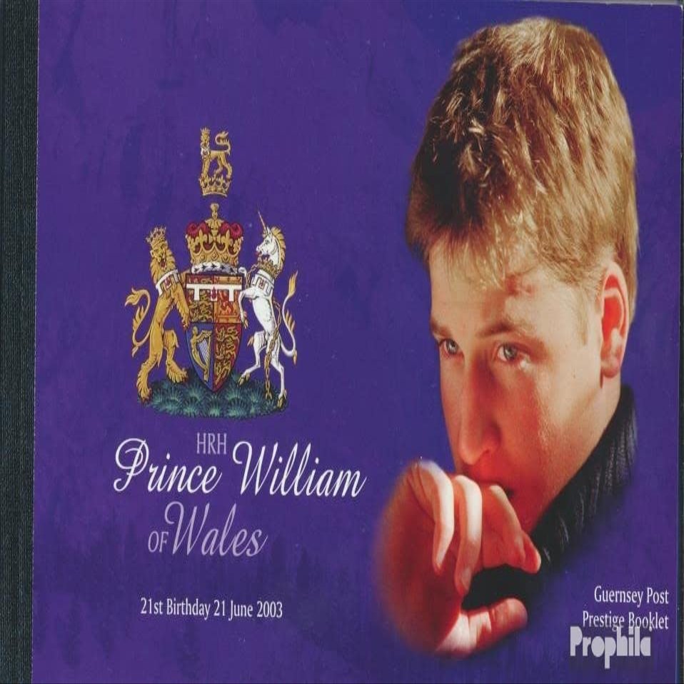United Kingdom - Guernsey MH46 (Complete.Issue.) unmounted Mint/Never hinged ** MNH 2003 Prince William of England (Stamps for Collectors) British Royal Family (Diana, Charles, Elisabeth ..)