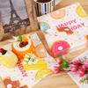 40 Pack Donut Party Decorations Donut Napkins, 13 x 13 Inches Donut Grow Up Party Napkins Happy Birthday Paper Napkins for Birthday Party Supplies Donut Party Table Decorations (Donut) view 3