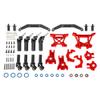 Traxxas 9080R Outer Driveline & Suspension Upgrade Kit, Extreme Heavy Duty, Red view 1