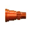 Traxxas STUB AXLE Aluminum Orange Anodized 7768T view 1