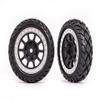 Traxxas Tire and Wheels Satin Chrome 2.2 Inch Anaconda Tire 2479G view 1