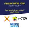 DevSeries Hide and Seek Extreme Collector Bundle - Three Exclusive Virtual Item Codes with Plush, Squooshems, and Hanger view 2
