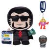 DevSeries Jailbreak Collector Bundle - Three Exclusive Virtual Item Codes with Boss Pass Gamer Plush, SWAT Pass Gamer Squooshems, and Mr. Donut Hanger view 1