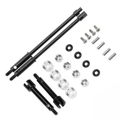 Powerhobby +4mm Wide Steel Drive Shaft Axles for Axial SCX24 C10 Bronco Deadbolt