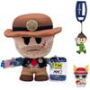 DevSeries Murder Mystery 2 Collector Bundle - Three Exclusive Virtual Item Codes with Sheriff Plush, Nikilis Squooshems, and Running Victor Hanger view 1