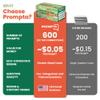 Prompta 600 Conversation Cards for Families  Fun Family Game for Kids and Adults During Game Night, Family Dinner, or Road Trips  Five Get to Know You Question Categories on 2.5" x 1.75" Cards view 4