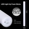 24PCS 18 Inch Glow Foam Sticks- LED Light Up Foam Sticks with 3 Modes Flashing Changing Glow Party Supplies view 4