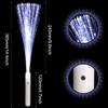 12 Pack White Glow Sticks Light Up Fiber Optic Stick Glow Wands Bulk with 3 Flashing Models for Christmas Halloween Birthday Wedding Bachelorette Concerts Clubs view 2