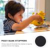 ibasenice Replacement Piggy Bank Bottom Plugs 20 Pcs Plastic Stoppers for Savings Pot view 4
