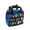Yuanhe Bingo Dauber Bags with 6 Pockets Blue Bingo Tote Bag view 1