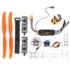 Aircraft Motor Set, 40A XT60T ESC 2212 KV1400 Aircraft Propeller Servos & Parts for RC Drone Aircraft Remote & App Controlled Vehicles view 1