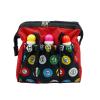 Yuanhe Bingo Dauber Bags with 6 Pockets Red Bingo Tote Bag view 2