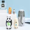 Kakeah Long-Nosed Elephant Nesting Dolls Wooden Matryoshka Russian Doll Handmade Stacking Toy Set 5 Pieces for Kids view 2