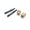 Club 5 Racing Brass Extended Wheel Hex (14 mm) w/ Steel Stub Axle for TRX-4 Portal Axle view 1
