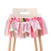 Watermelon High Chair Banner - One in a Melon Watermelon Themepink Watermelonwatermelon Party Decorationssmash Cake Photo Prop Backdropgirls Firsteat Melon in Summer. view 1