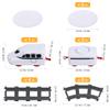 Toys: Plastic for Dining Table, Interactive Rotating Railway Playset, Electric Track for Under Christmas Tree - Perfect for Kids Boys Girls (White) view 3