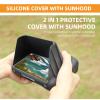 RC Sun Hood Silicone Protective Case Cover Sleeve Sunshade for DJI Mini 3/Mini 3 Pro/Mavic 3 Pro/3 Pro Cine/Mavic 3/3 Classic/3 Cine RC Remote Controller Accessories view 2