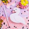 Lewtemi Swan Tea Pot Piata for Birthday Party Colorful Piata with Stick, Blindfold, Confetti for Adults Birthday Baby Shower Party Supplies view 2
