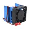 Vgoohobby 42mm Motor Cooling Fan Heatsink 4074 4274 1515 Motor Universal Heat Sink Compatible with Traxxas 1/10 E-Maxx E-Revo Summit Arrma 1/8 Kraton Talion Typhon RC Car (Blue) view 4