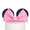 Mouse Cake Topper Bow and Ears for Birthday (New pink) view 1