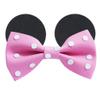 Mouse Cake Topper Bow and Ears for Birthday (New pink) view 2
