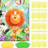 Gueevin Pin The Crown on The Lion Game Birthday Party Supplies Party Games for Kids Boys Girls for Jungle Theme Birthday Party Favors Decorations Wall Home Room Decorations view 1
