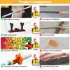 Jorumo Sword Building Set, 27in Rengoku Kyoujurou Sword with Scabbard and Stand, Cosplay Anime Toy Block for Collecting 790 Pieces, Luminous view 2